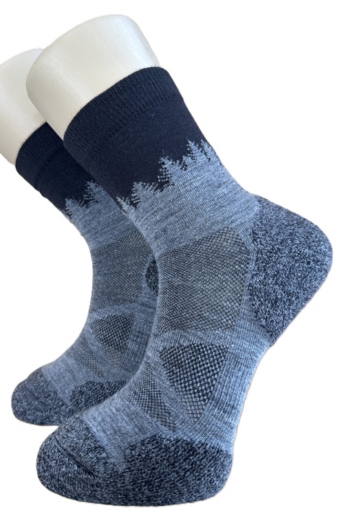 Hiking sockor av 80% merinoull 